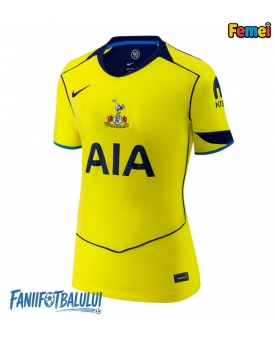 Tottenham Hotspur Tricou Fotbal Replică 2025-26 Femei Treilea